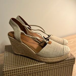 George wedges beige